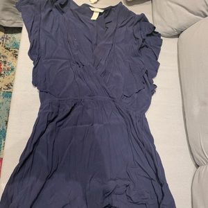 H&M Navi blue romper